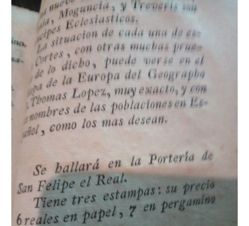 Libro Antiguo Siglo 18 Unico Para Restaurar Las Tapas