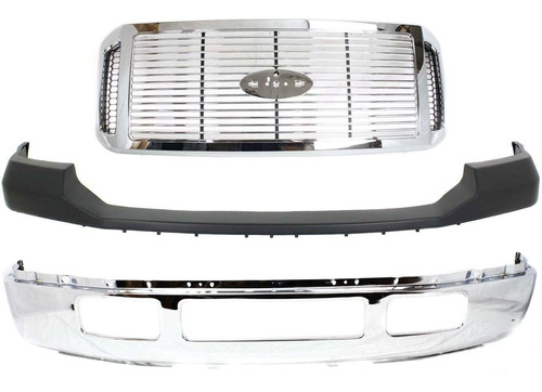 Parachoque Delantero Ford Super Duty Chrome