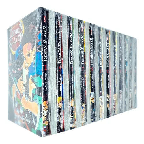 Demon Slayer: Kimetsu No Yaiba (Combo com 23 Volumes)