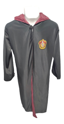 Imagen 2 de 6 de Capa Harry Potter Bordada Gryffindor Adulto Hermione Cosplay
