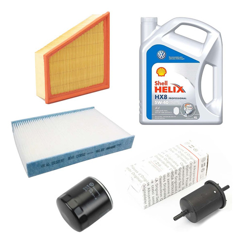 Kit De Filtros Completo + Aceite Volkswagen Cfz19856114