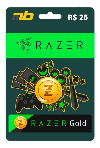 Razer Gold Gift Card 25 reais - Envio Imediato - Gift Card Online