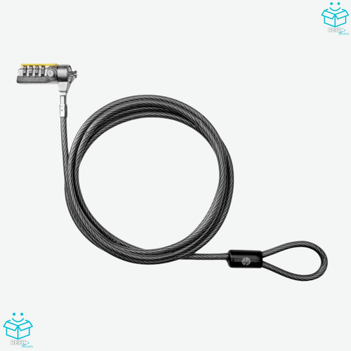 Trava De Segurança Com Senha Hp Giratória Para Notebook