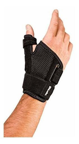 Estabilizador Del Pulgar Reversible Muñeca-ajustes Negro