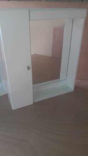 Mueble Con Espejo Para Baño / Mueble De Baño