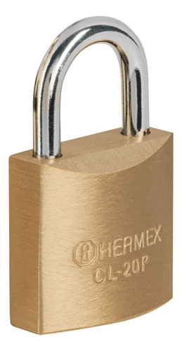 Candado Rectangular 20mm Hermex (23513)