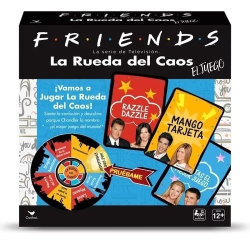 Juego De Mesa Friends: La Rueda Del Caos 