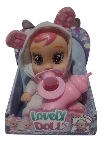 Muñeca Bebes Llorones Cry Babies Con Sonidos Llora Baby 3 M