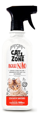 Educador Comportamental Aqui Não Cat Zone Gato 500ml Procão