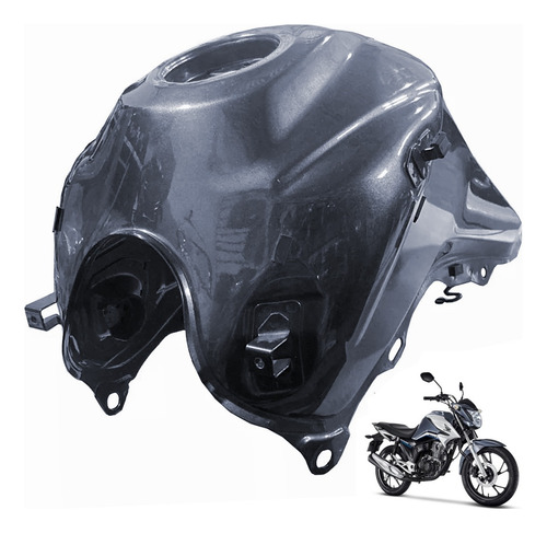 Tanque Combustível Titan 160 Cinza Embare 2022 Original