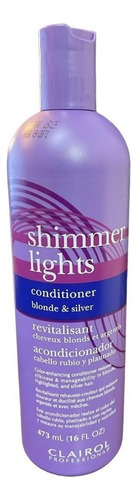  Acondicionador Shimmer Matizador Blonde Silver 473ml Clairol