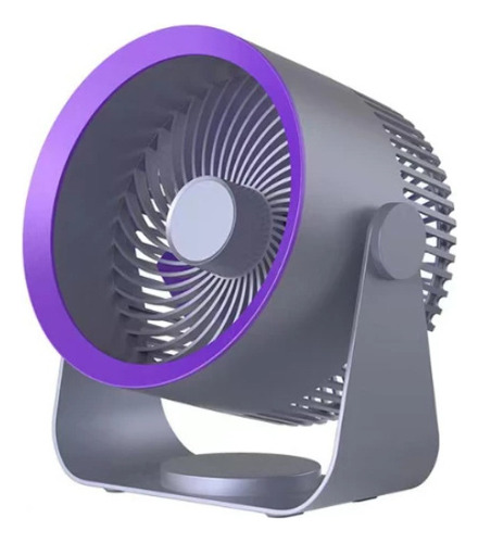 . Recargable Desktop Ventilator, Portable Fan .