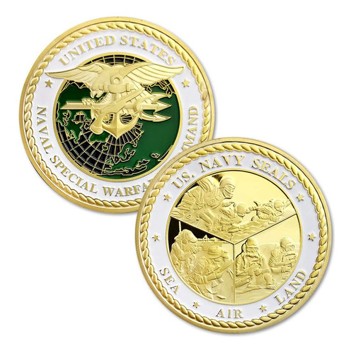 Moneda Militar Del Comando De Guerra Especial Naval De La Ar