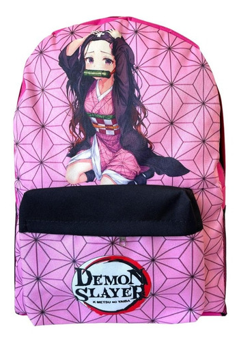 Mochila Nezuko Rosa