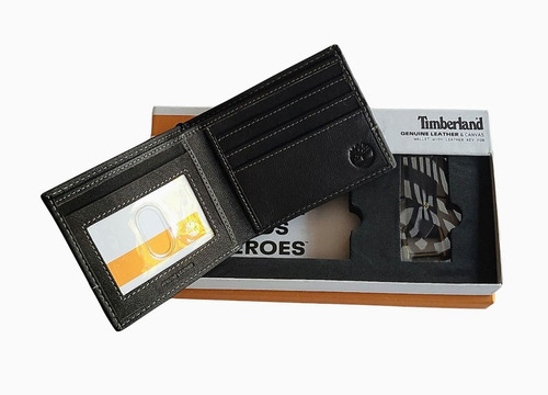Imagen 4 de 4 de Billetera Timberland Con Rfid, Set Exclusivo 100% Original