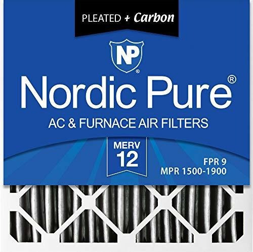 Nordic Pure 18x18x1 Merv 12 Filtros De Aire