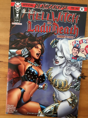 Comic - Hellwitch Vs Lady Death Wargasm #1 Standard Edition