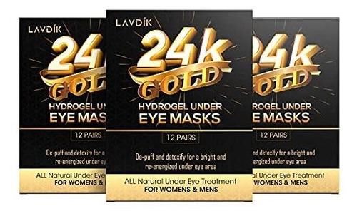 Mascarillas - Under Eye Patches, 24k Gold Eye Mask - 36 Pair