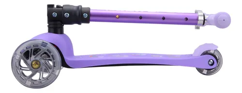 Monopatin Scooter Plegable Luz Teeny Fold 3 Ruedas Bold Cube