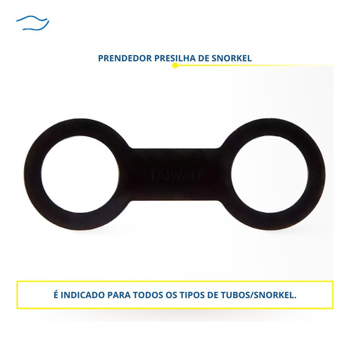 Prendedor De Tubo De Respiração Snorkel Esporte Marítimo