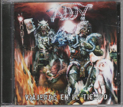 A.d.n / Adn - Viajeros En El Tiempo Cd Nuevo!!