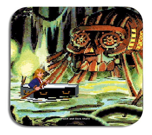 Imagen 1 de 3 de Mousepad - Mojo / Monkey Island 2 Lechuck´s Revenge