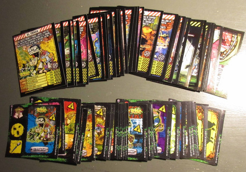 Lote Coleccion Completa Cartas Y Stickers Banda Baranda