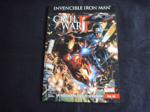 Invencible Iron Man Vol 3 (ovni Press) La 2da Guerra Civil