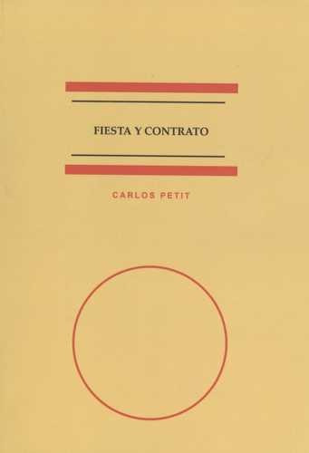 Libro Fiesta Y Contrato