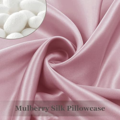 Adubor 100% Funda De Almohada De Seda De Morera Para Cabello