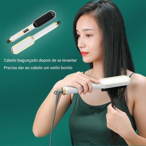Cepillo Alisador 5 En 1 Temperatura Ajustable Bivolt