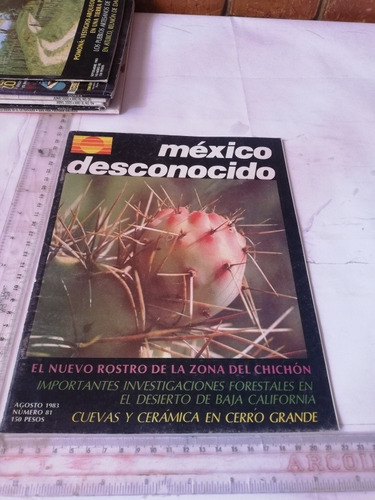 Revista México Desconocido No 81 Agosto 1983