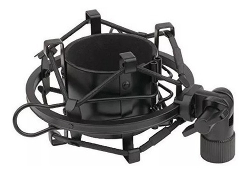 Microfone Estúdio Bm800 + Aranha + Braço + Pop Filter