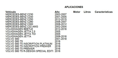 Sello Refuerzo Freno De Potencia Volvo S60 2007 Uro
