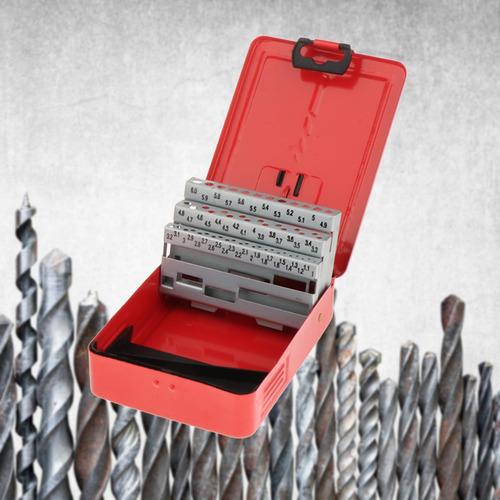 Caja De Almacenamiento Para Brocas Giratorias, 60 Ranuras