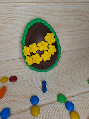 Huevos De Pascua Infantil 300gr En Caja Incluye Colores