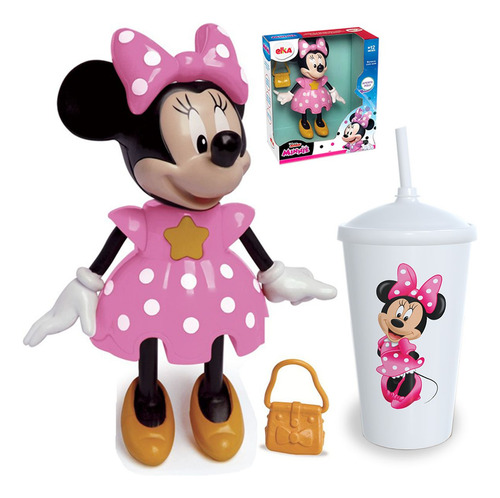 Boneca Minnie Conta História  Aperte A Estrelinha E Ela Fala