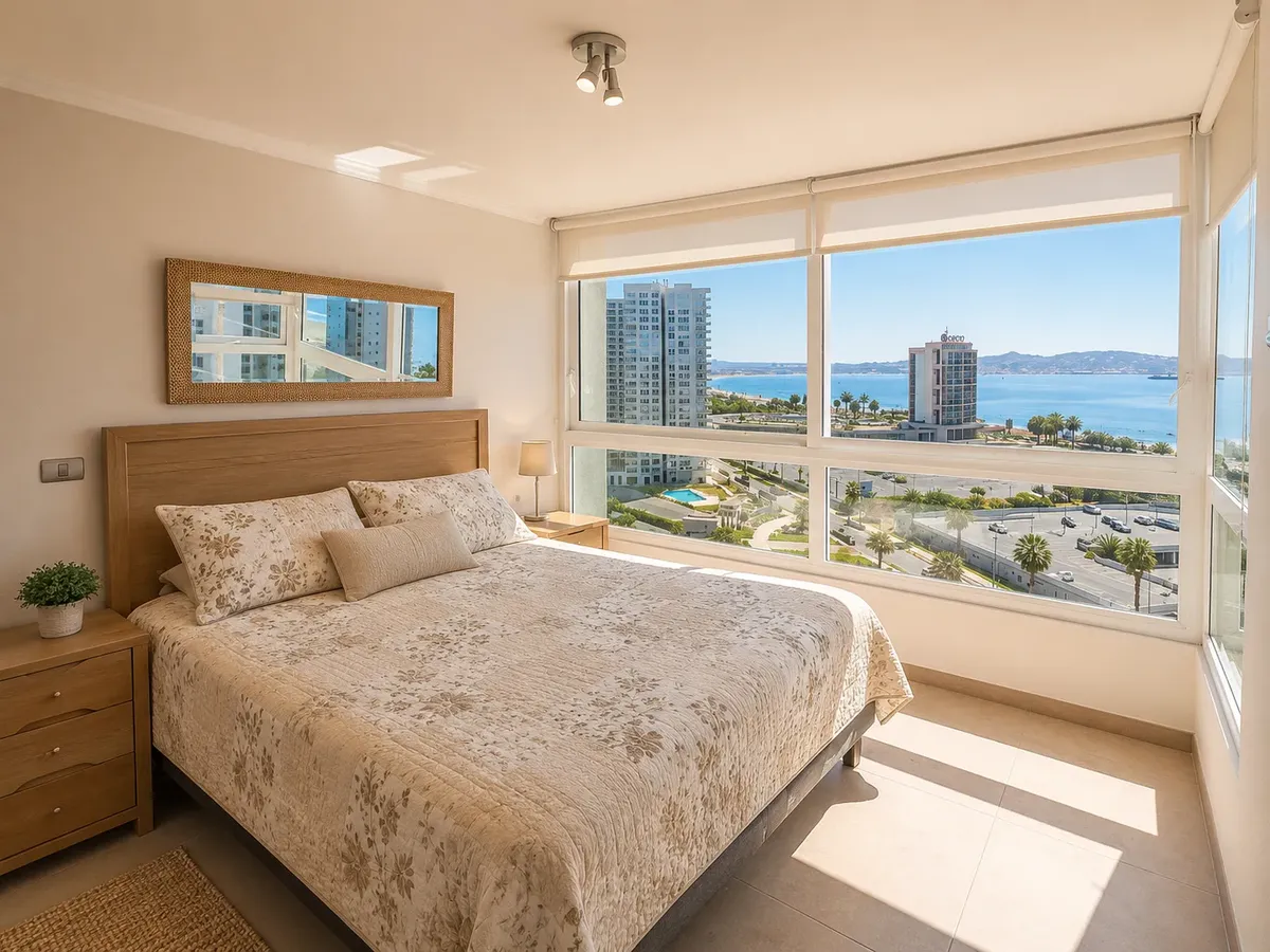 Imagen 2 de 20 de Hermoso Departamento A Metros De Playa Peñuelas D-1502