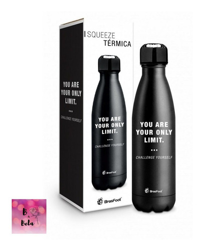 Squeeze Térmica You Are Your Only Limit. 500ml - Brasfoot