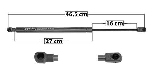 Amortiguador Vidrio Izq O Der Ford Escape 01-07 Spart