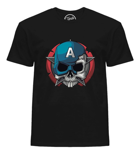 Playera Capitan America Zombie T-shirt