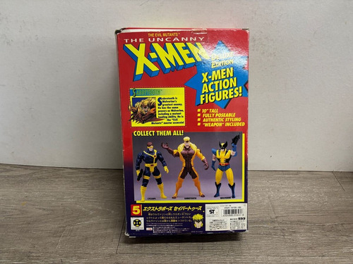 Toy Biz Sabretooth 1993 Deluxe X Men Marvel Comics 10 Plg (Usado)