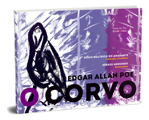 O corvo, de Allan Poe, Edgar. Editorial Editora Iluminuras Ltda., capa mole em português, 2021