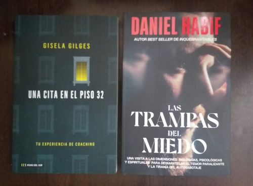 2 Libros Una Cita En El Piso 32 - Las Trampas Del Miedo 