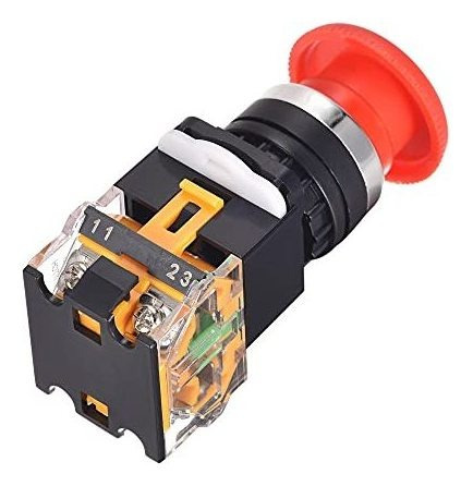 22mm Mounting Latching Emergency Stop Push Button Switch
