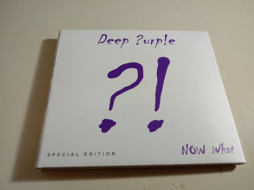 Deep Purple - Now What ? - Cd + Dvd , Nems Ind. Arg.