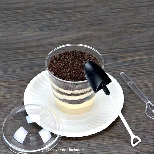 Vasos De Postre Desechables, Reutilizables, De Plástico