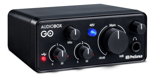 Presonus Audiobox Go Placa Audio Interface Usb Daw 2x2