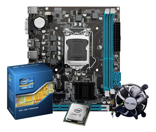 Kit Upgrade Intel I5 3.2 Ghz + Placa Mãe + Cooler