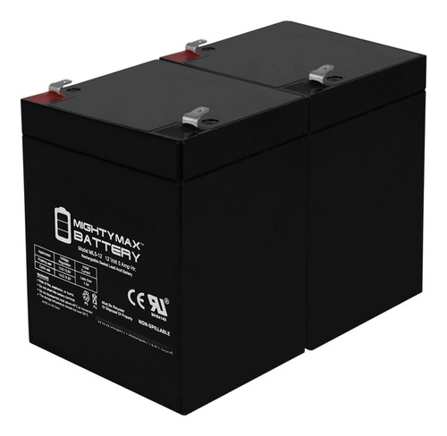 Bateria Repuesto Sla 12 V 5 Ah Para Razor E100 Rojo Pack